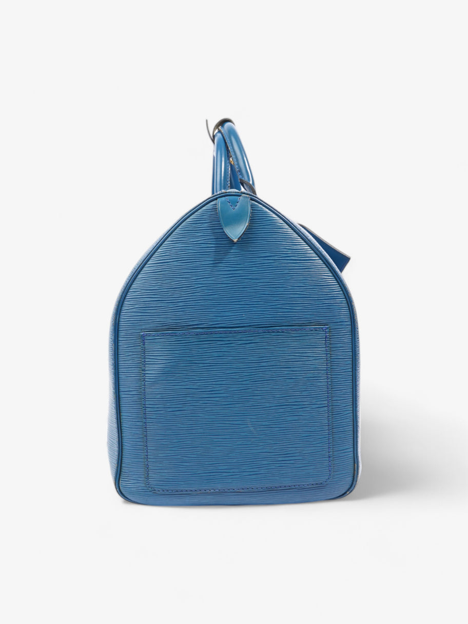 Louis Vuitton Keepall Blue Epi Leather 50 Image 5