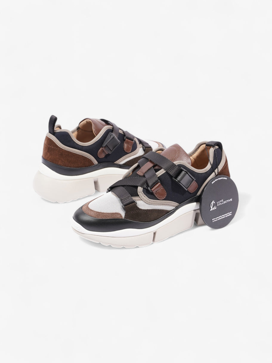 Chloe Sonnie Sneakers Brown / Grey / Black Mesh EU 37 UK 4 Image 10