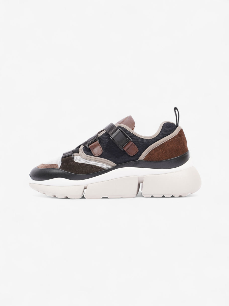 Chloe Sonnie Sneakers Brown / Grey / Black Mesh EU 37 UK 4 Image 5