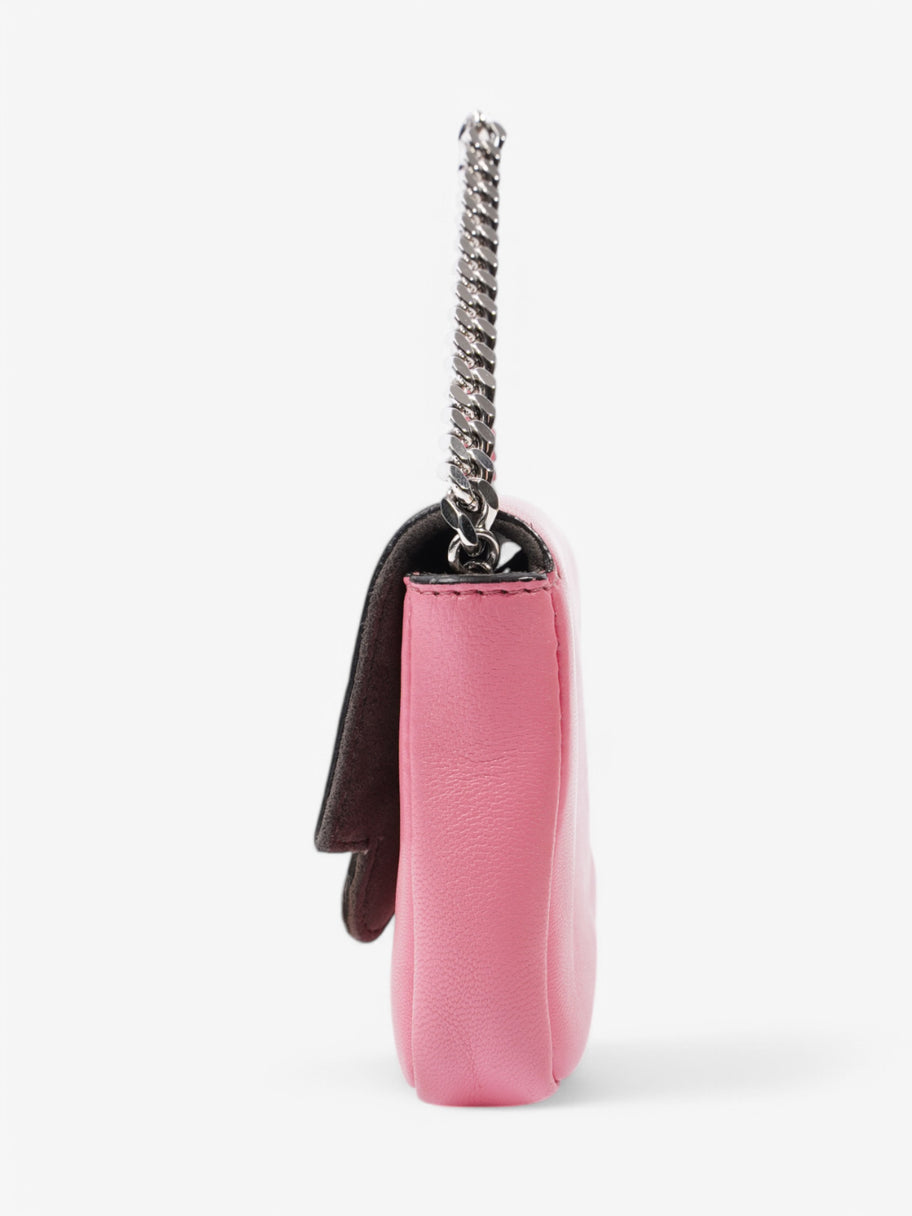 Fendi Micro Monster Baguette Pink Calfskin Leather Image 3