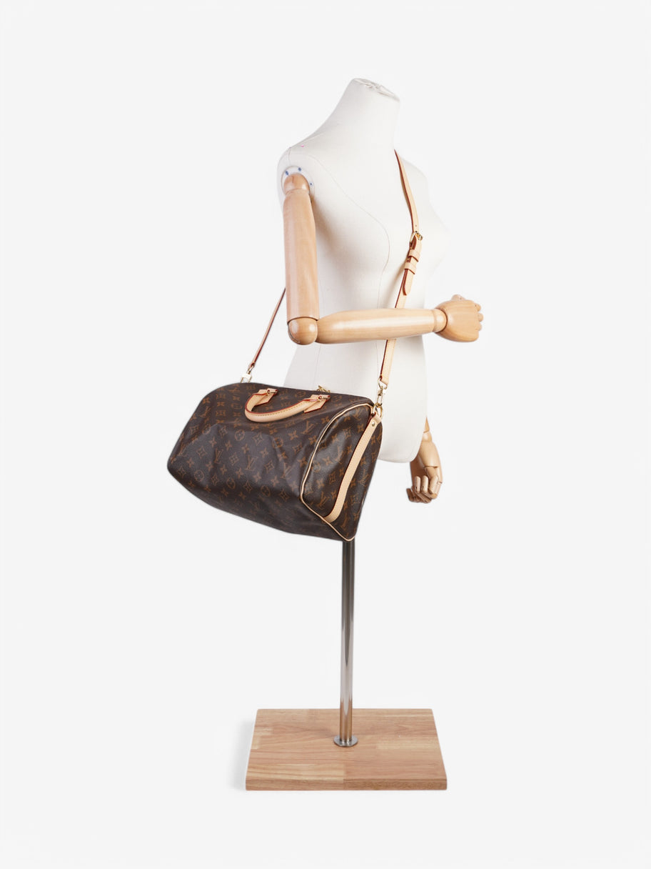 Louis Vuitton Speedy Bandouliere Monogram Coated Canvas 30 Image 2