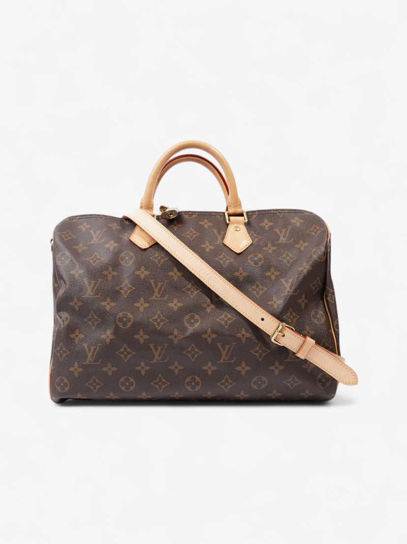  Louis Vuitton Speedy Bandoulière Monogram Coated Canvas 30