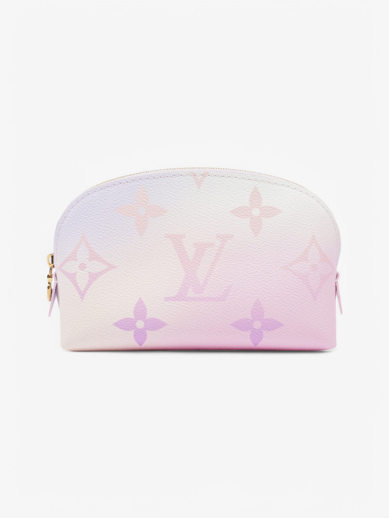  Louis Vuitton Cosmetic Pouch Sunrise Pastel Coated Canvas