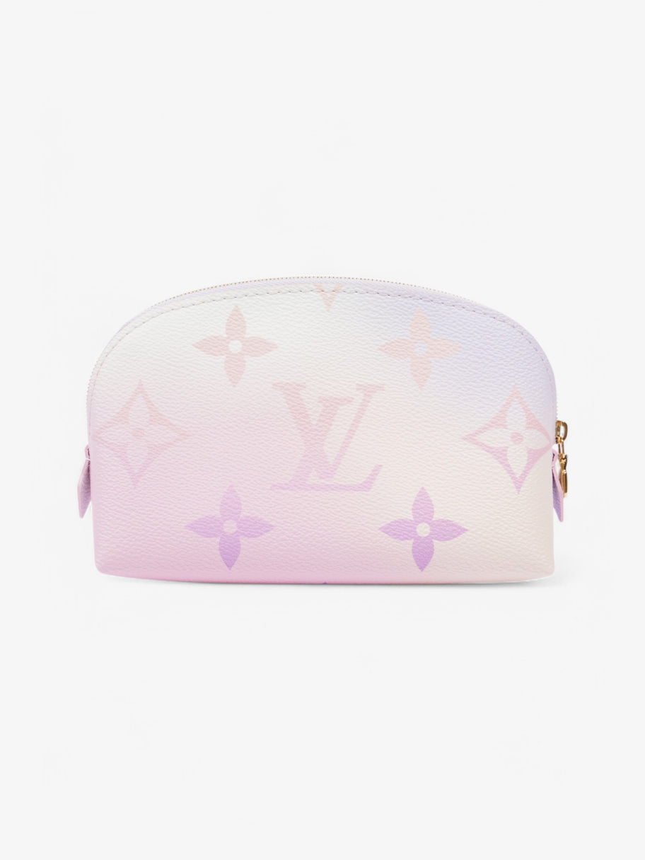 Louis Vuitton Cosmetic Pouch Sunrise Pastel Coated Canvas Image 3