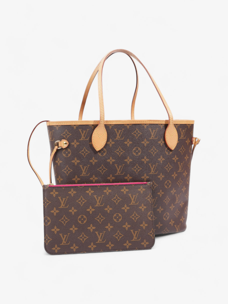Louis Vuitton Neverfull Monogram Coated Canvas MM Image 9