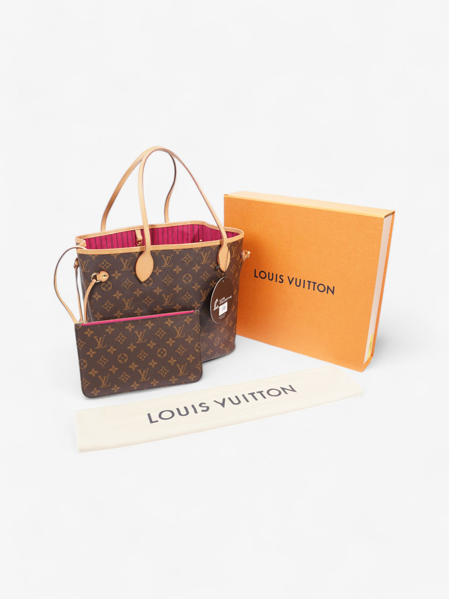 Louis Vuitton Neverfull Monogram Coated Canvas MM Image 10