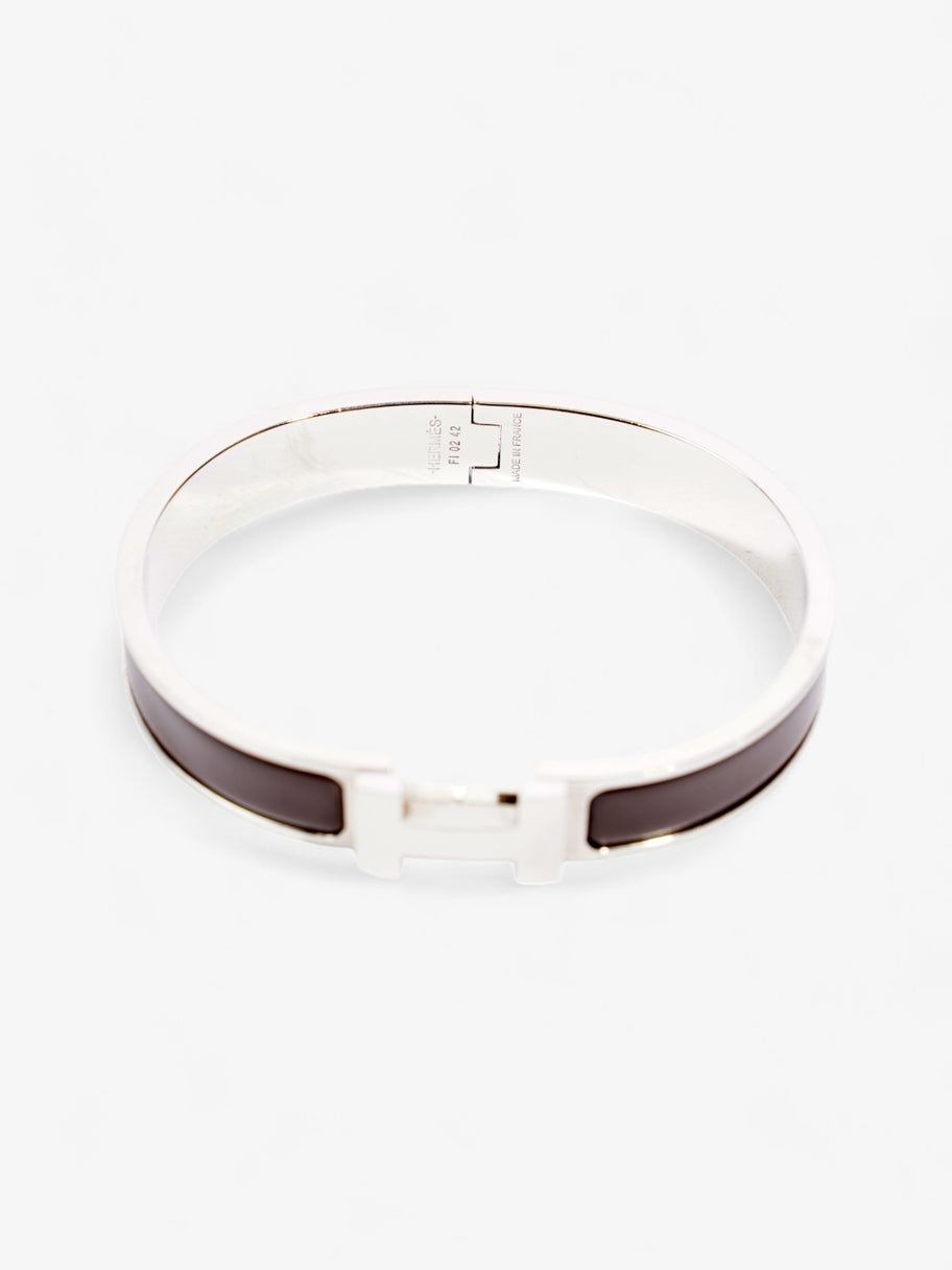 Hermes Clic H Grey / Silver Palladium GM (Circumference - 19cm) Image 5