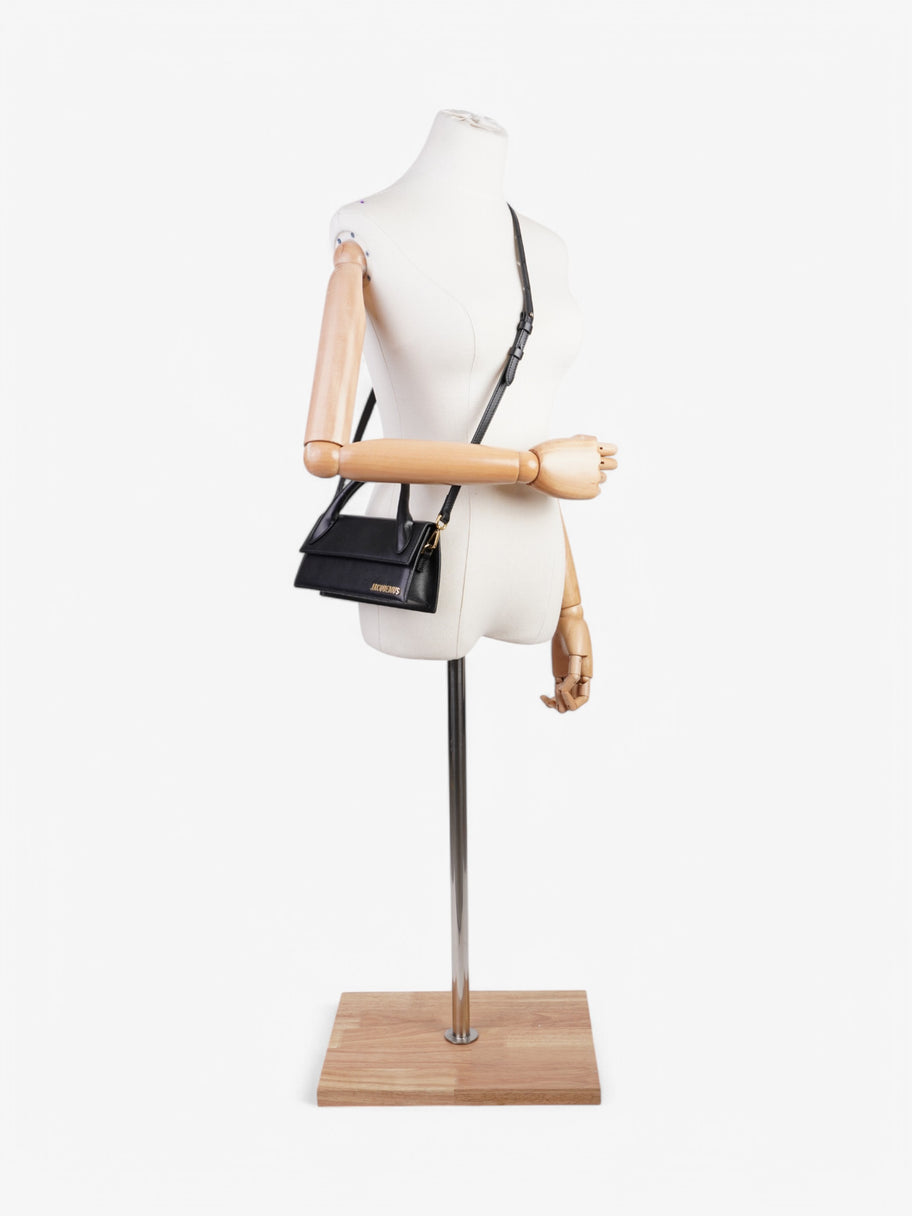 Jacquemus Chiquito Long Black Leather Image 2