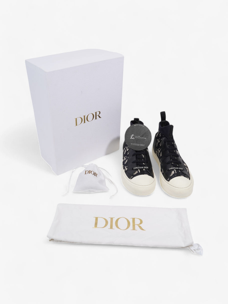 Christian Dior Walk'n'Dior Sneaker Navy / White Canvas EU 38.5 UK 5.5 Image 8