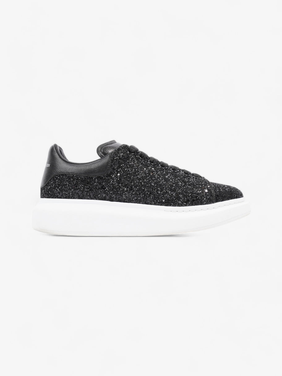 Alexander McQueen Oversized Sneakers Black Glitter EU 41.5 UK 8.5 Image 1