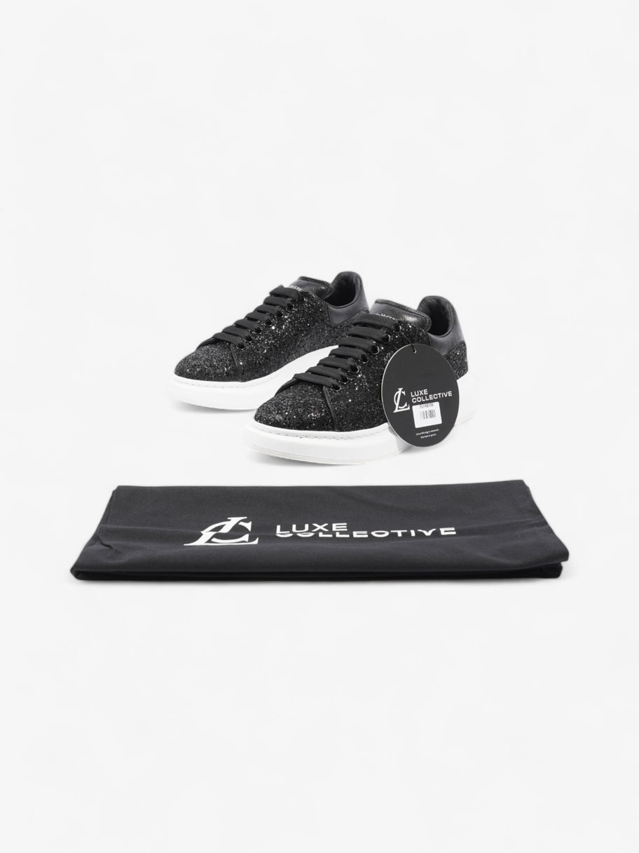 Alexander McQueen Oversized Sneakers Black Glitter EU 41.5 UK 8.5 Image 10