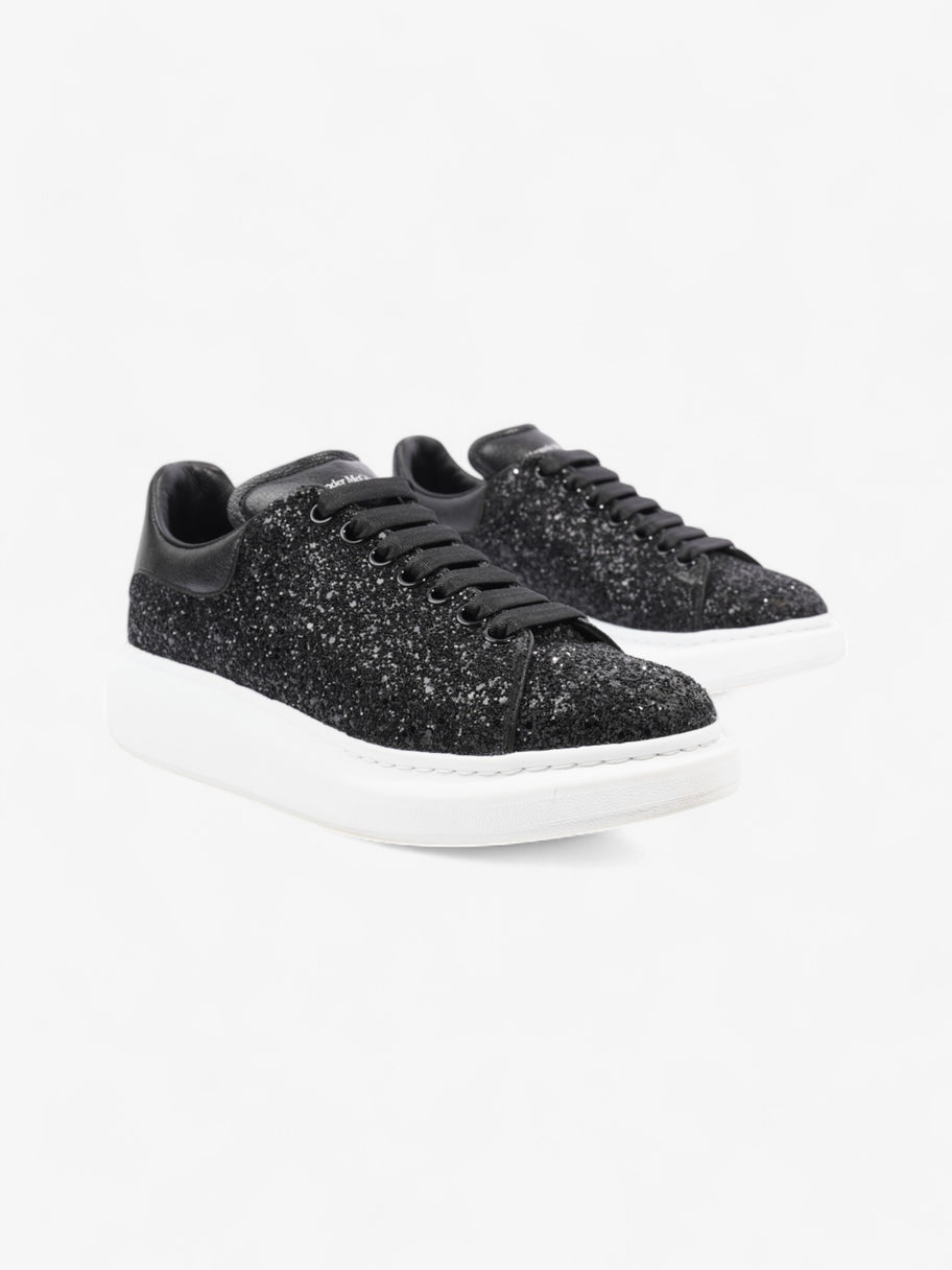 Alexander McQueen Oversized Sneakers Black Glitter EU 41.5 UK 8.5 Image 2
