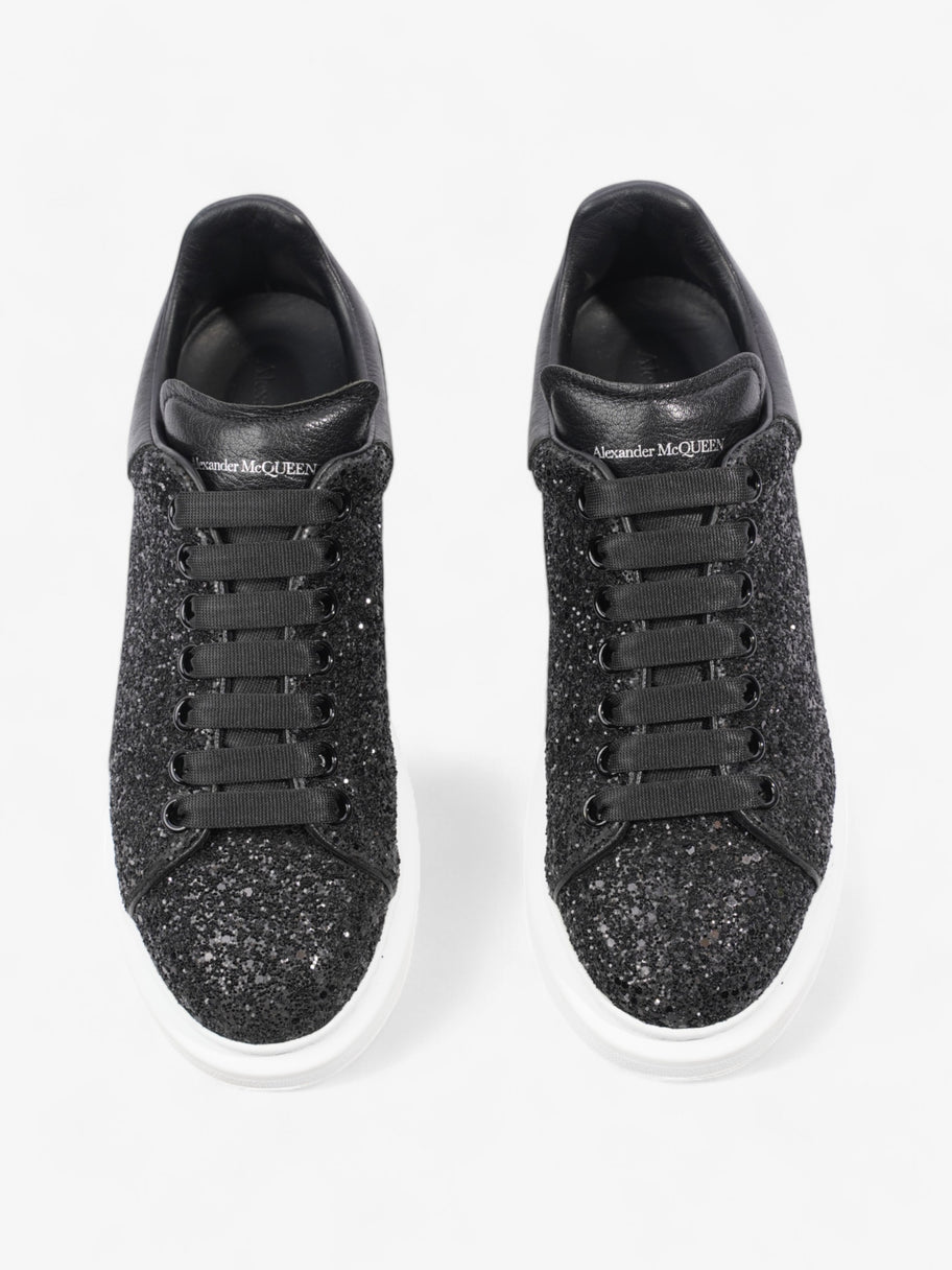 Alexander McQueen Oversized Sneakers Black Glitter EU 41.5 UK 8.5 Image 8