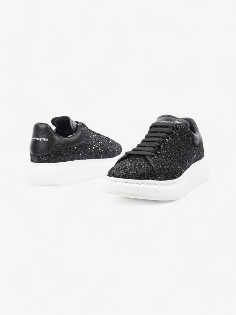 Alexander McQueen Oversized Sneakers Black Glitter EU 41.5 UK 8.5 Image 9