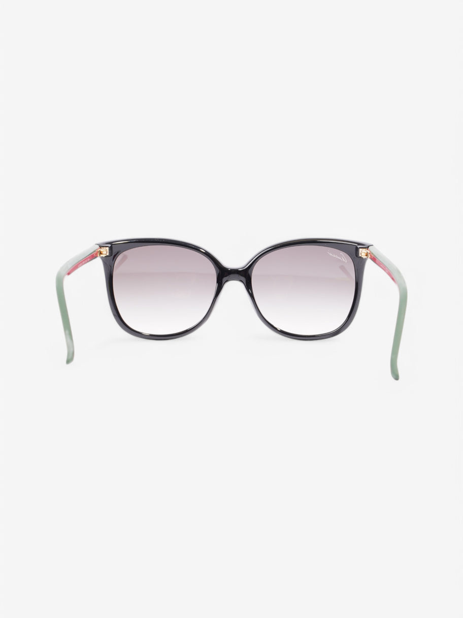 Gucci Gucci Sunglasses Black / Green / Red Plastic Image 3