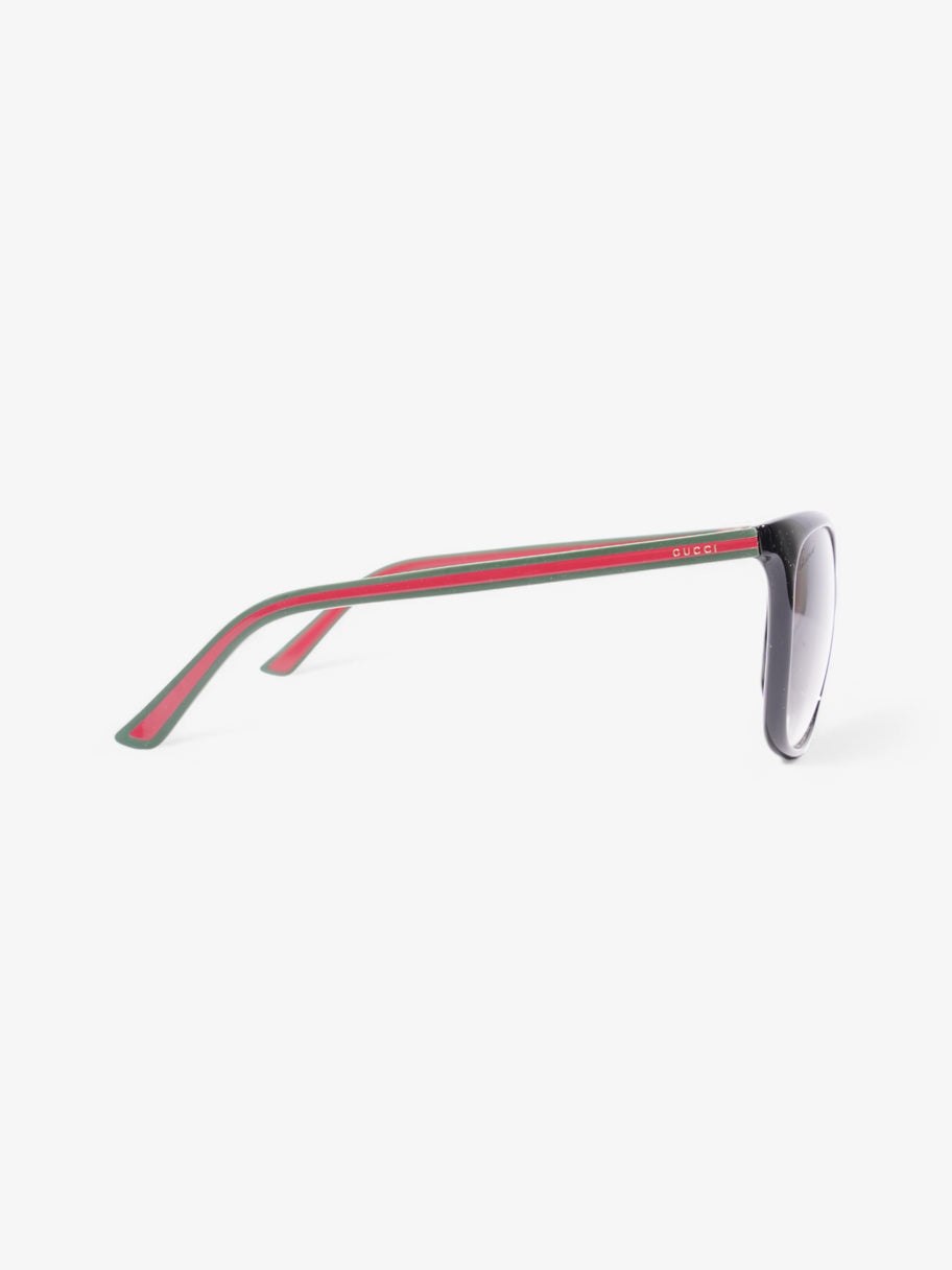 Gucci Gucci Sunglasses Black / Green / Red Plastic Image 4