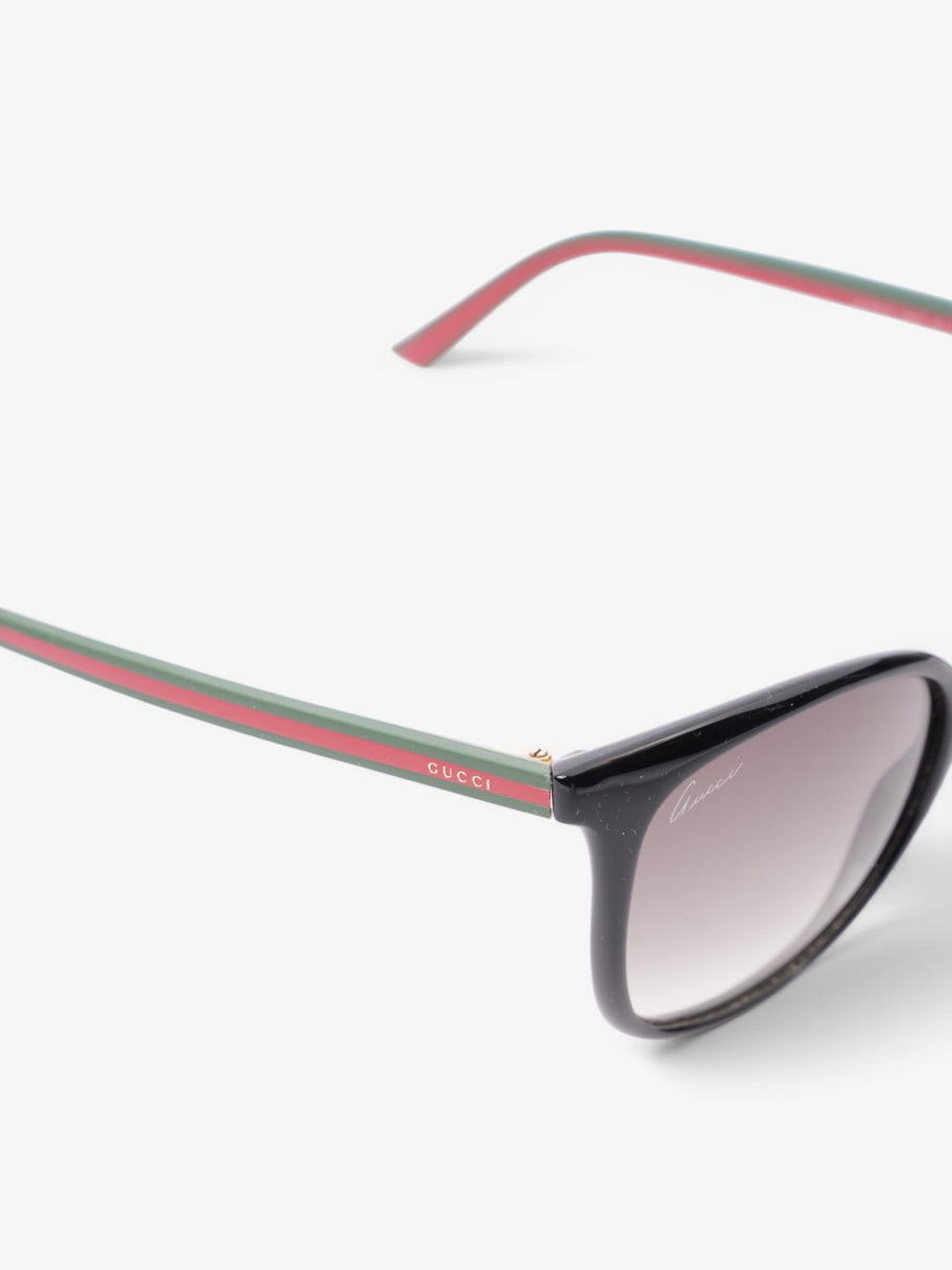 Gucci Gucci Sunglasses Black / Green / Red Plastic Image 5