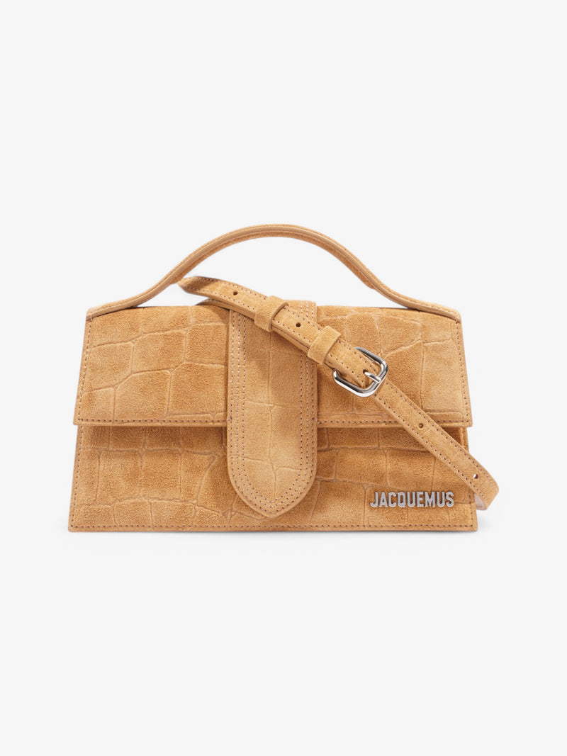  Jacquemus Le Bambino Beige  Suede Grande