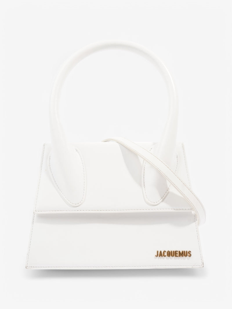  Jacquemus Le Chiquito White Leather Grande