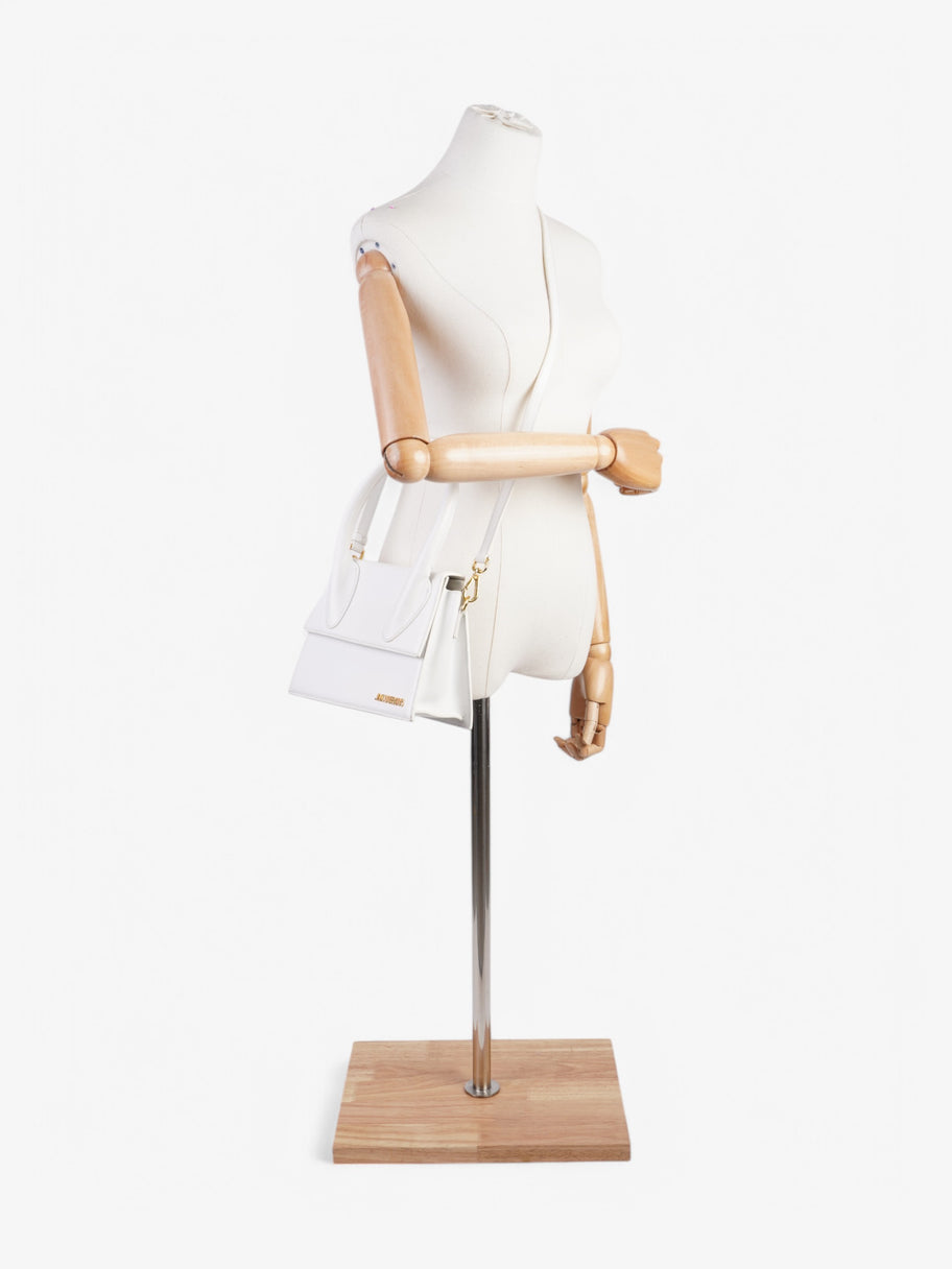Jacquemus Le Chiquito White Leather Grande Image 2