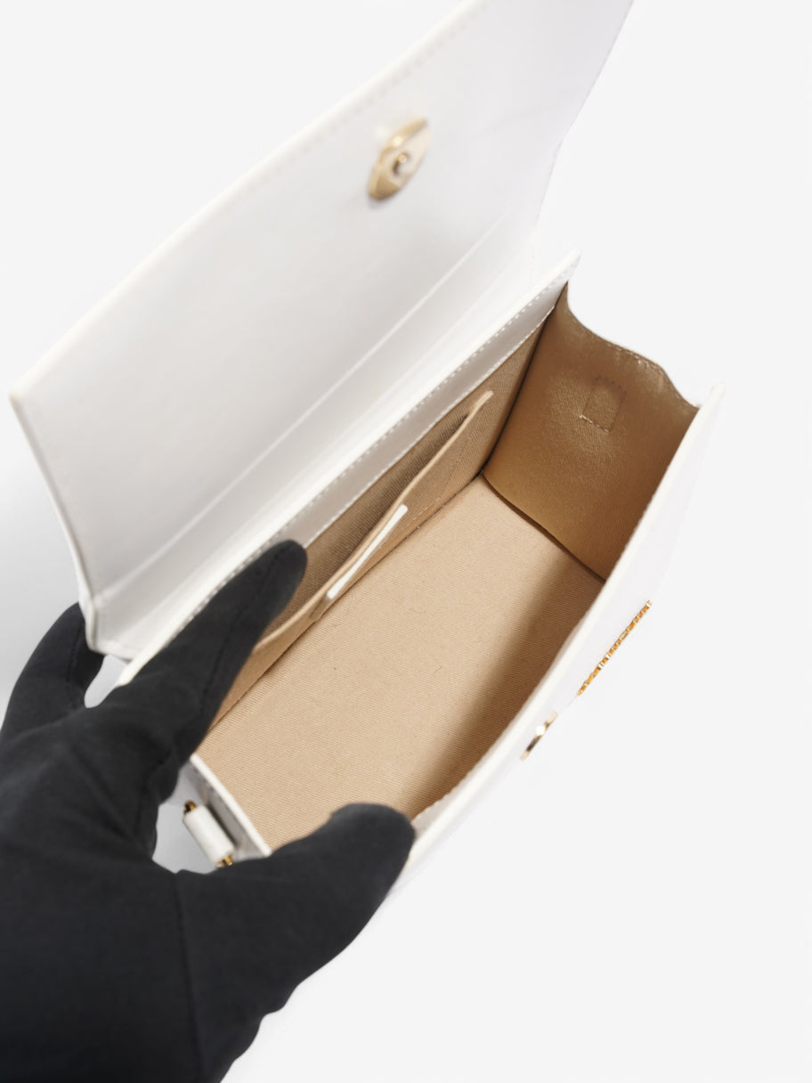 Jacquemus Le Chiquito White Leather Grande Image 7