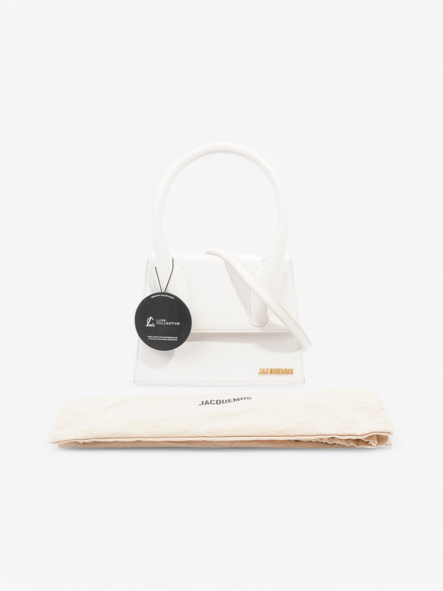 Jacquemus Le Chiquito White Leather Grande Image 8