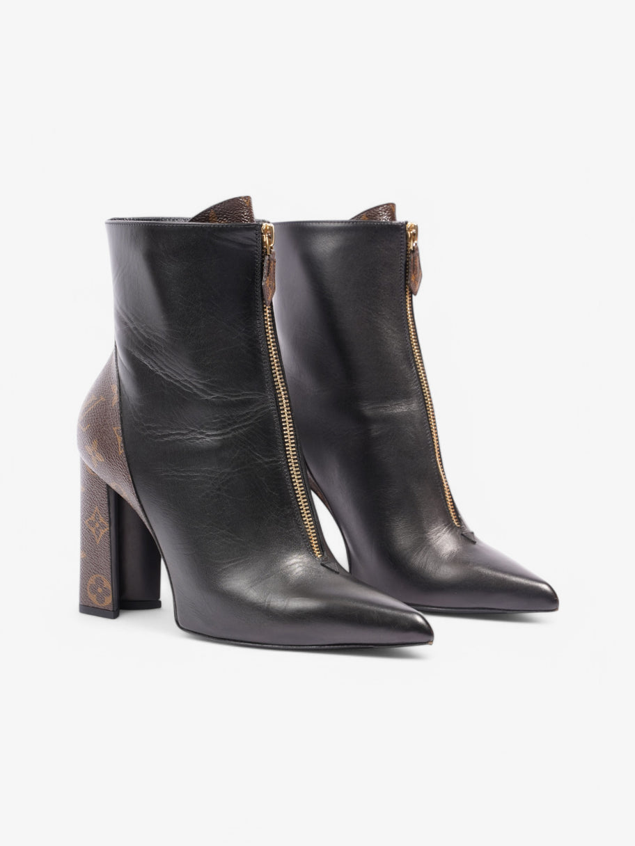 Louis Vuitton Matchmake Ankle Boot 90 Black / Monogram Leather EU 39 UK 6 Image 2