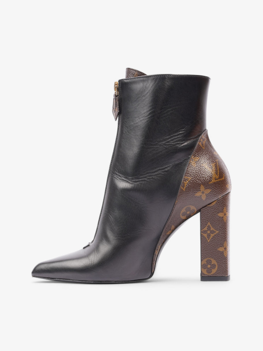 Louis Vuitton Matchmake Ankle Boot 90 Black / Monogram Leather EU 39 UK 6 Image 3