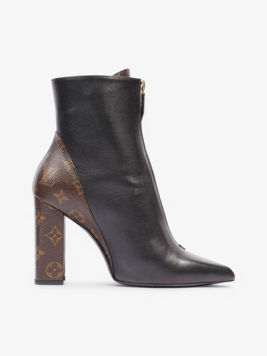 Louis Vuitton Matchmake Ankle Boot 90 Black / Monogram Leather EU 39 UK 6 Image 4