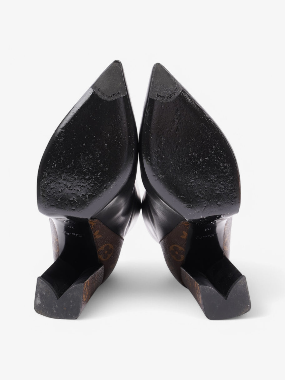 Louis Vuitton Matchmake Ankle Boot 90 Black / Monogram Leather EU 39 UK 6 Image 7
