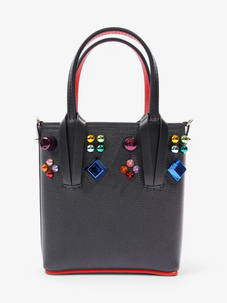 Christian Louboutin Cabata Black / Red Leather Mini Image 4