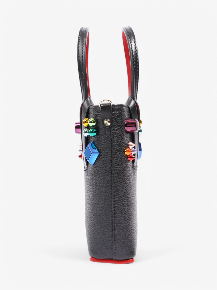Christian Louboutin Cabata Black / Red Leather Mini Image 5