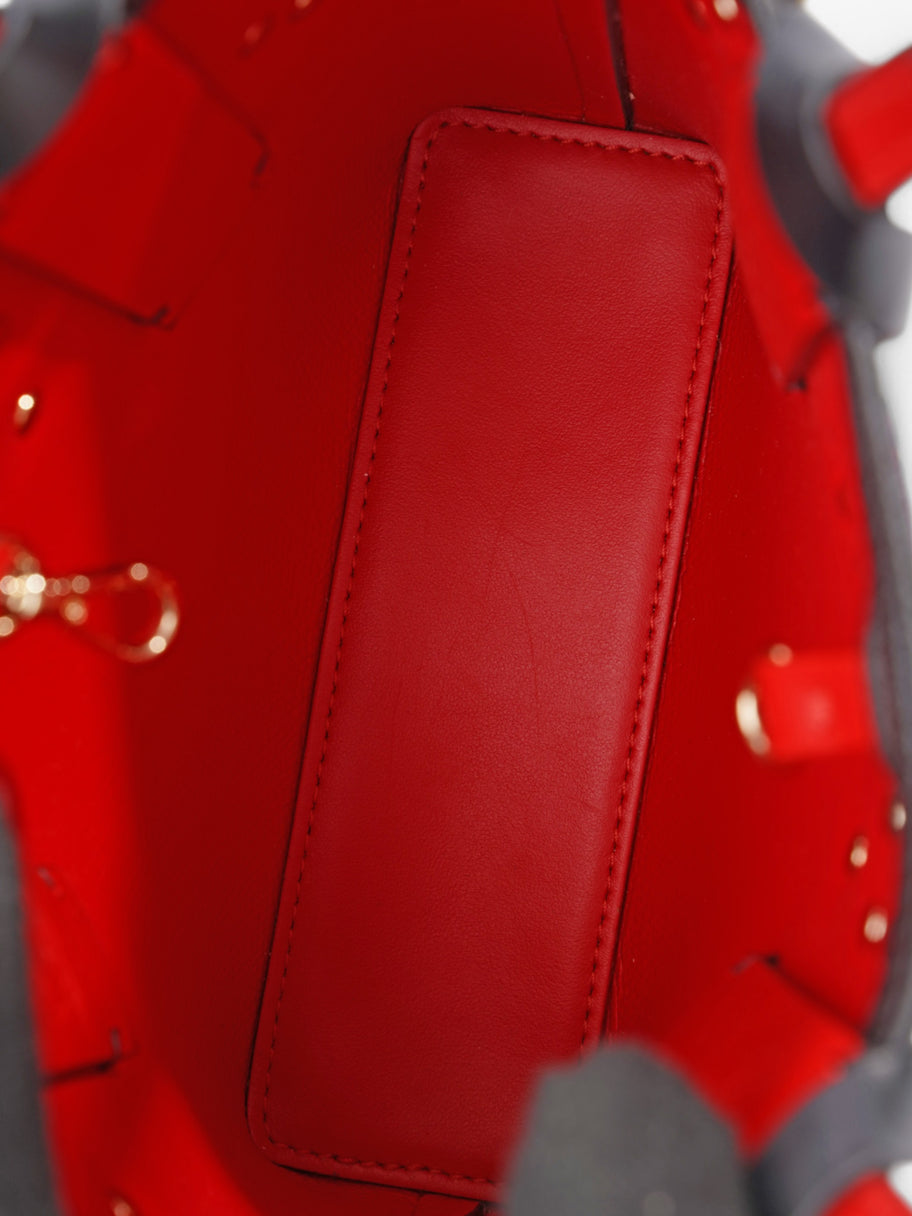 Christian Louboutin Cabata Black / Red Leather Mini Image 8