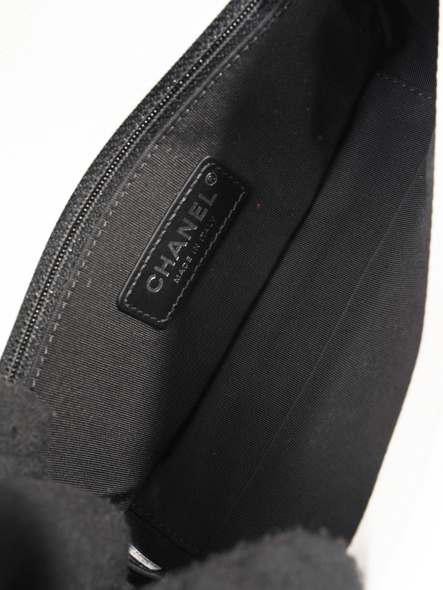 Chanel My Everything Flap White / Black Caviar Leather Small Image 9