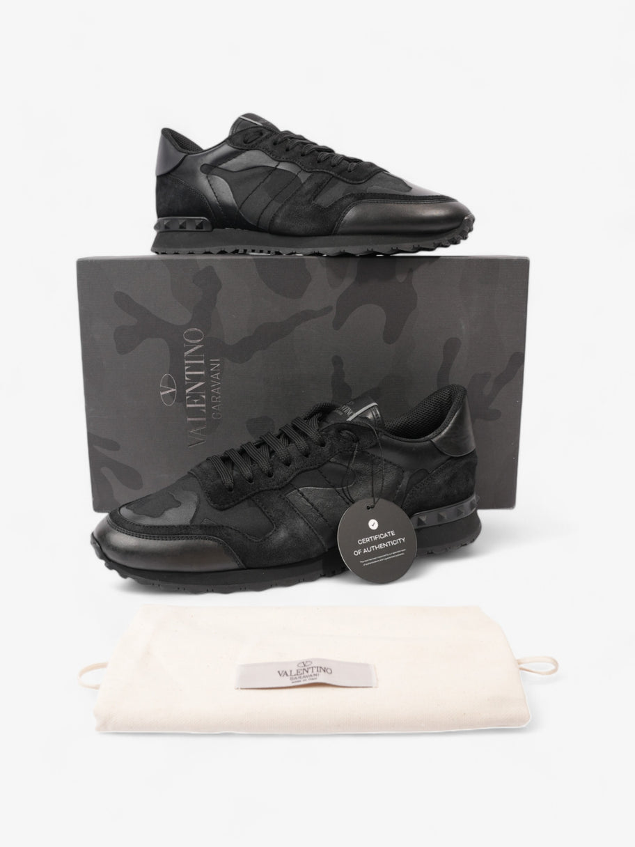 Valentino Rockrunner Sneakers Black Suede EU 42.5 UK 8.5 Image 10
