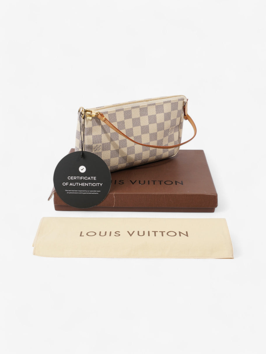 Louis Vuitton Pochette Accessoires Damier Azur Coated Canvas Image 9