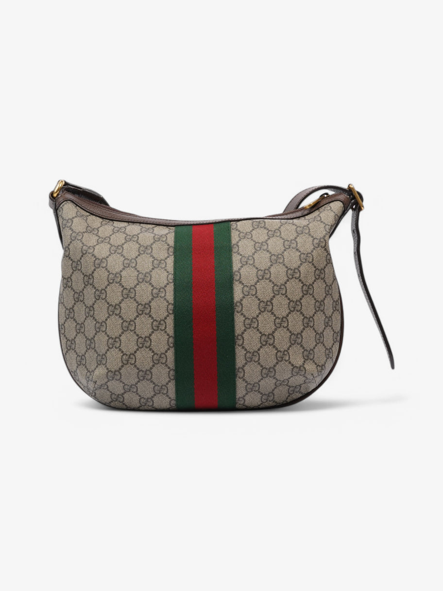 Gucci Ophidia Beige  / Green / Red Coated Canvas Image 4