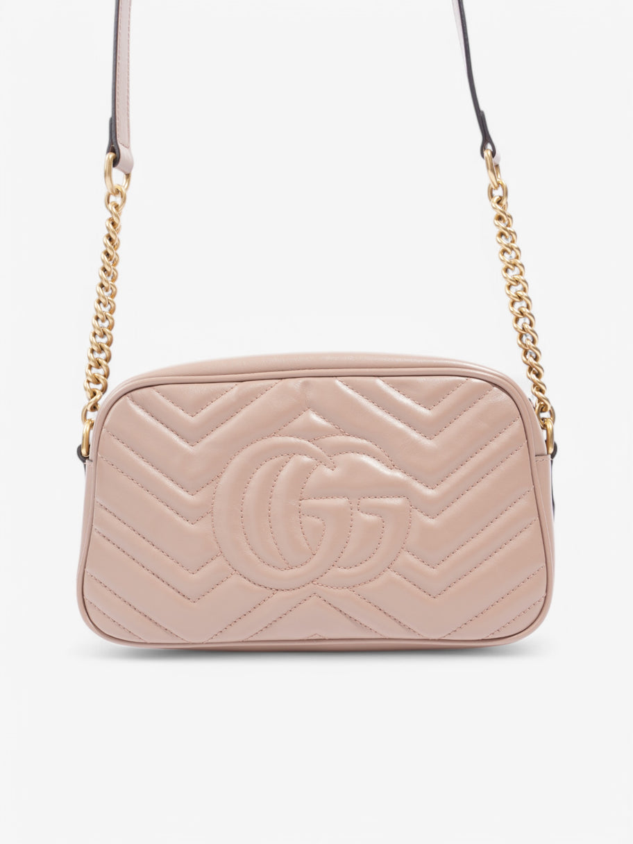 Gucci Marmont Zip Nude Leather Small Image 4