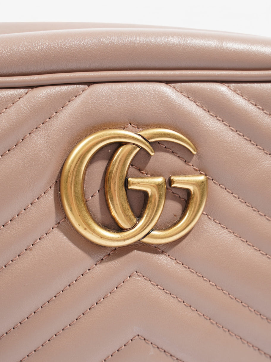 Gucci Marmont Zip Nude Leather Small Image 7