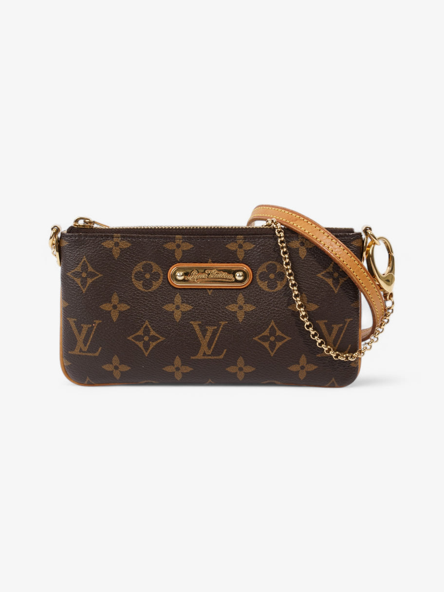 Louis Vuitton Milla Pochette Monogram Coated Canvas MM Image 1