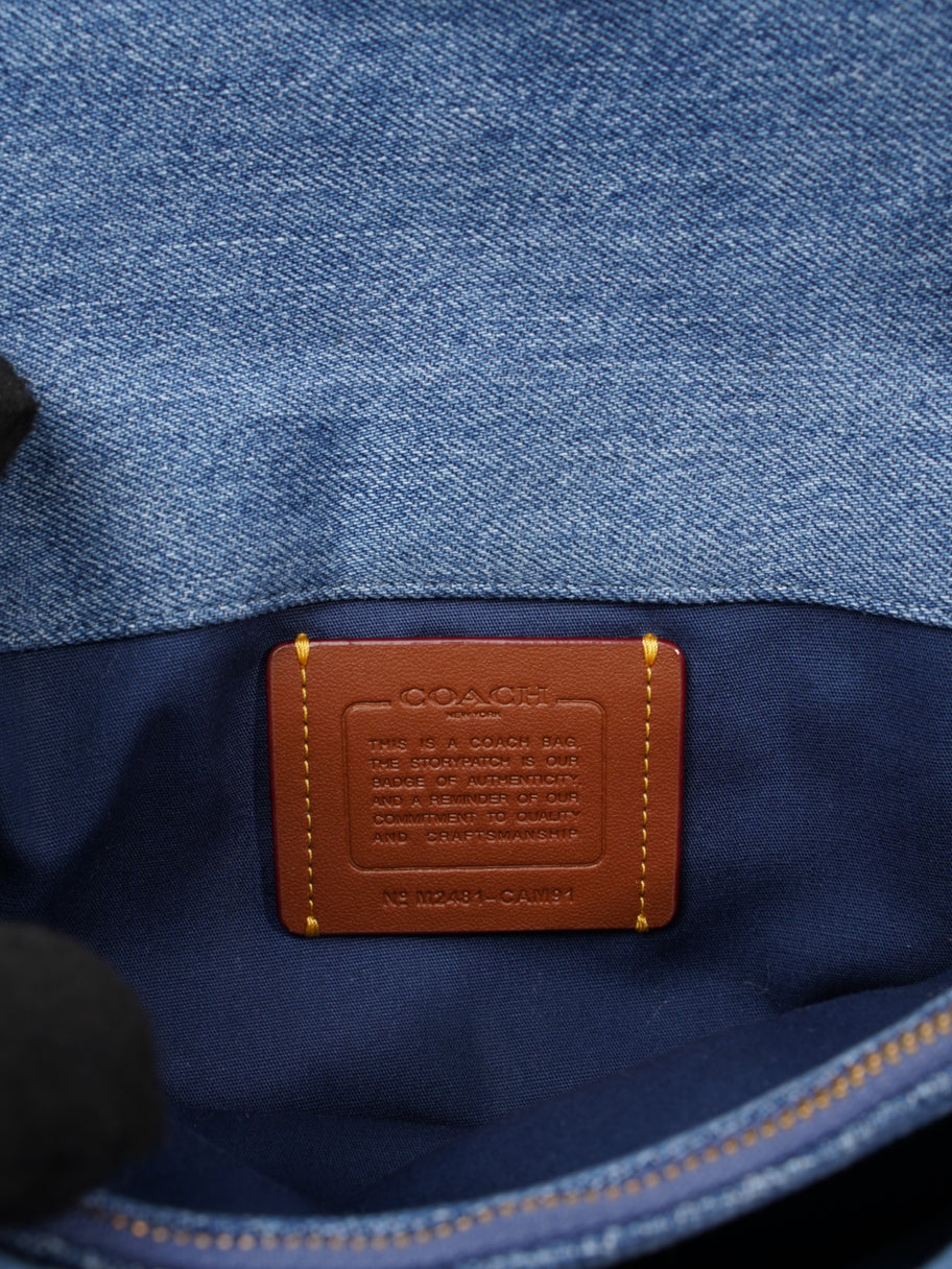 Coach Tabby  Blue Denim Image 9