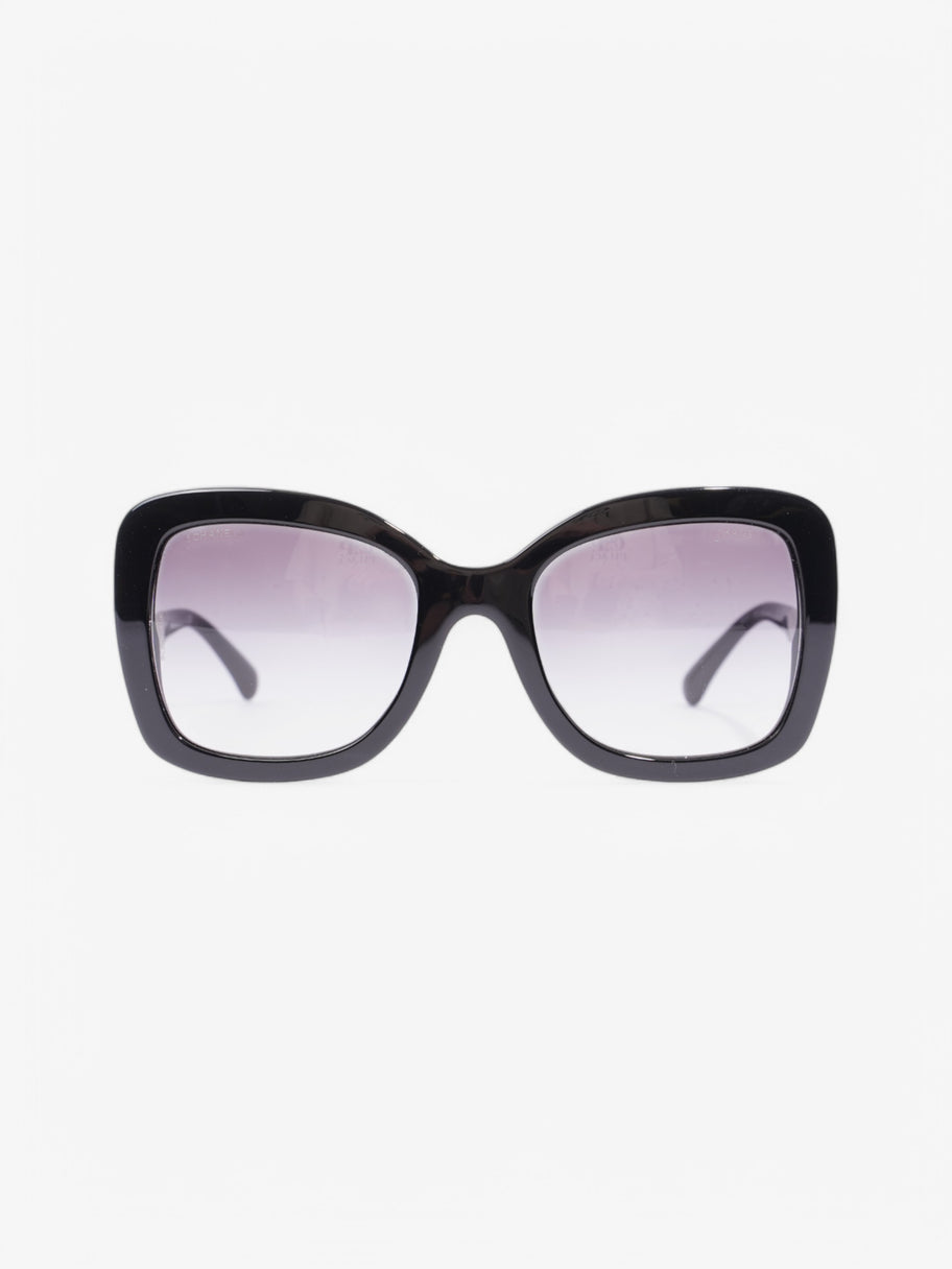 Chanel 5370 Sunglasses Black / Silver Acetate 135mm Image 1