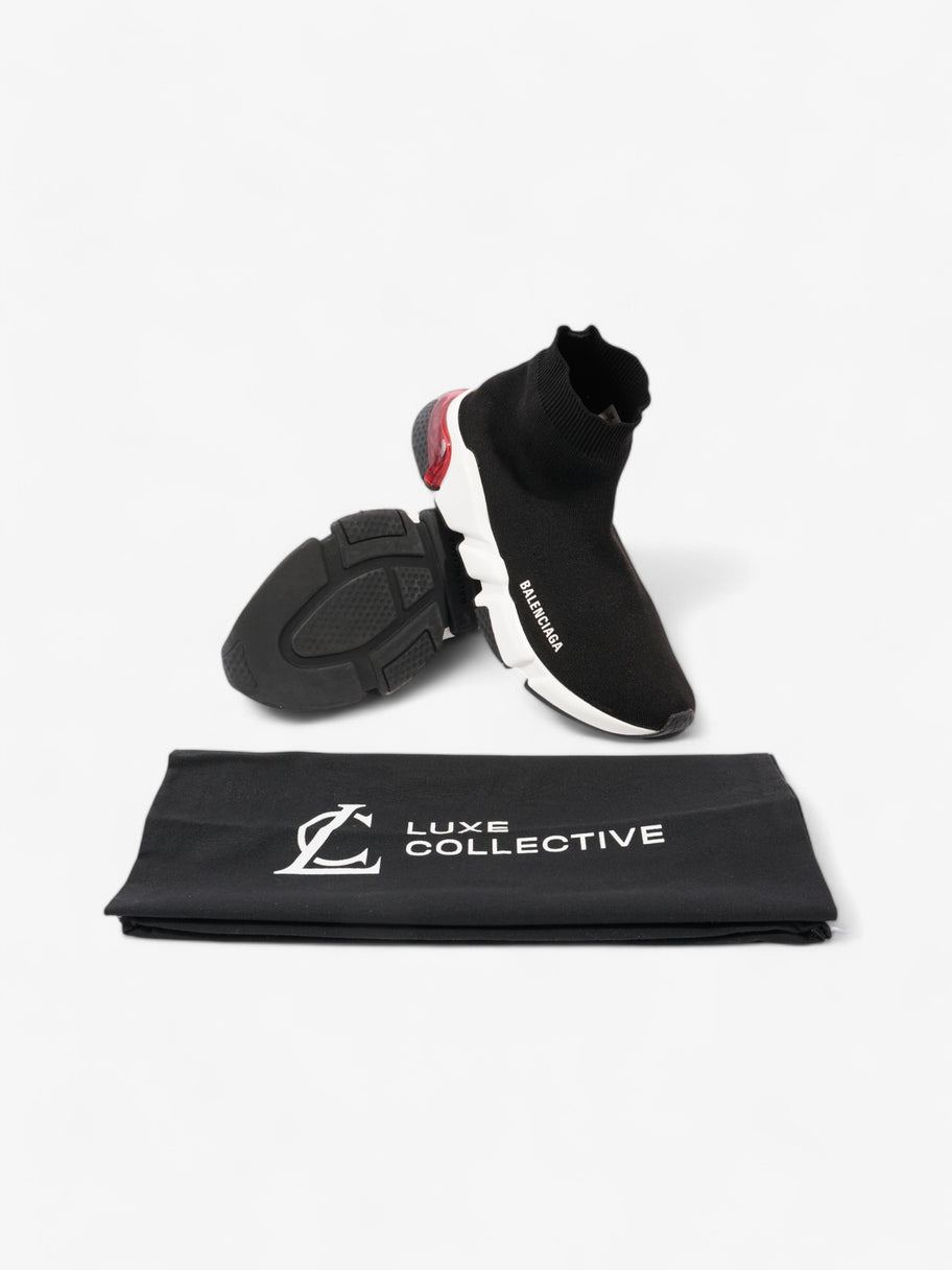 Balenciaga Speed Clear Sole Black / White Cotton EU 39 UK 6 Image 9