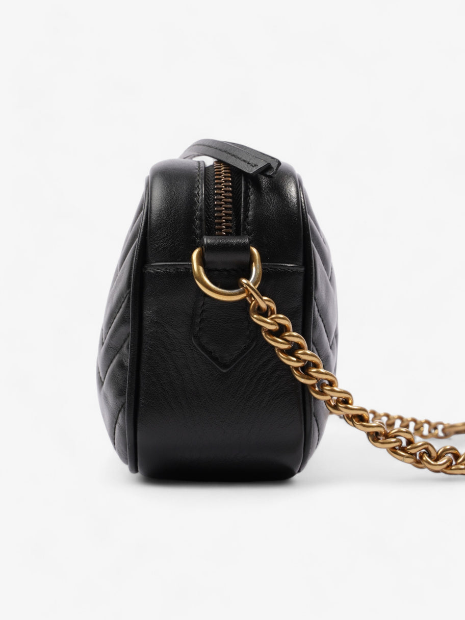Gucci GG Marmont Bag Black Matelasse Leather Mini Image 3