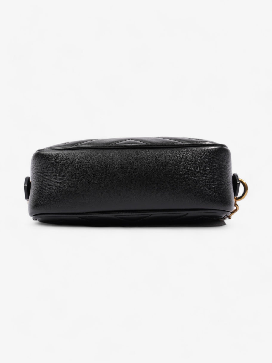 Gucci GG Marmont Bag Black Matelasse Leather Mini Image 6