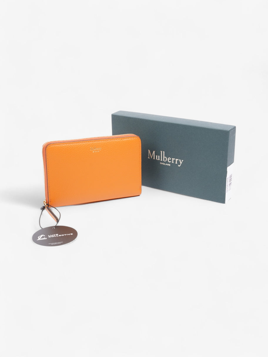 Mulberry Zip Around Wallet Autumn Gold Calfskin Leather Medium Image 6