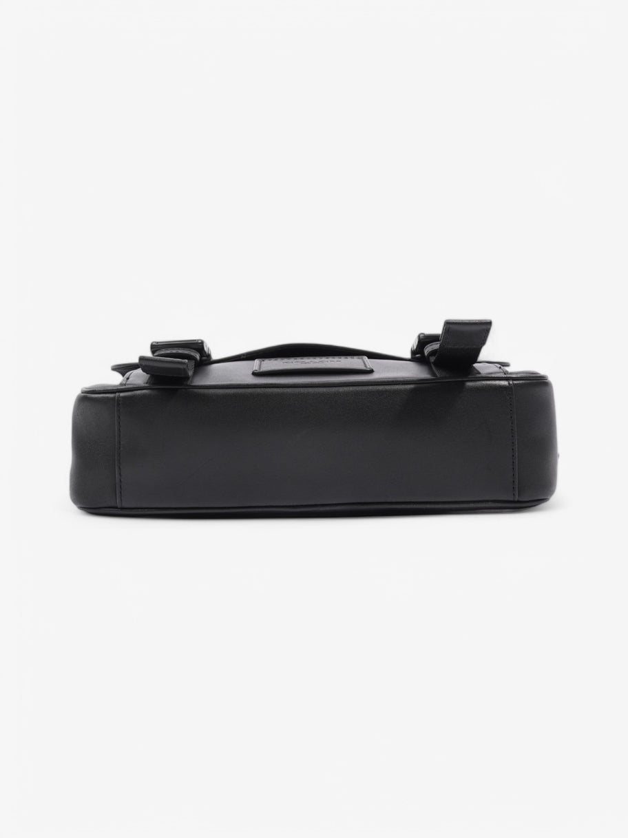 Coach Track Messenger Bag Black Leather Image 6
