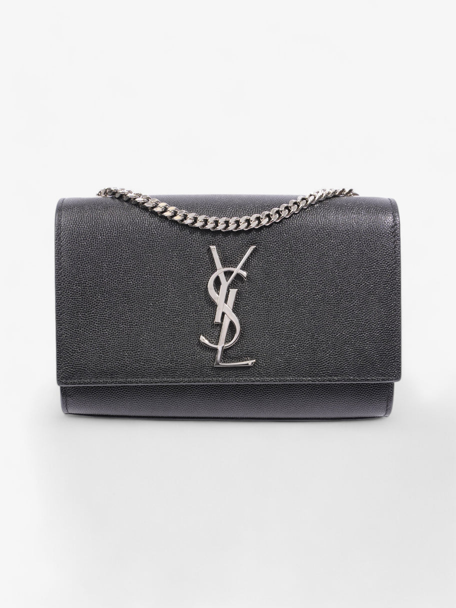 Saint Laurent Kate Black Calfskin Leather Small Image 1