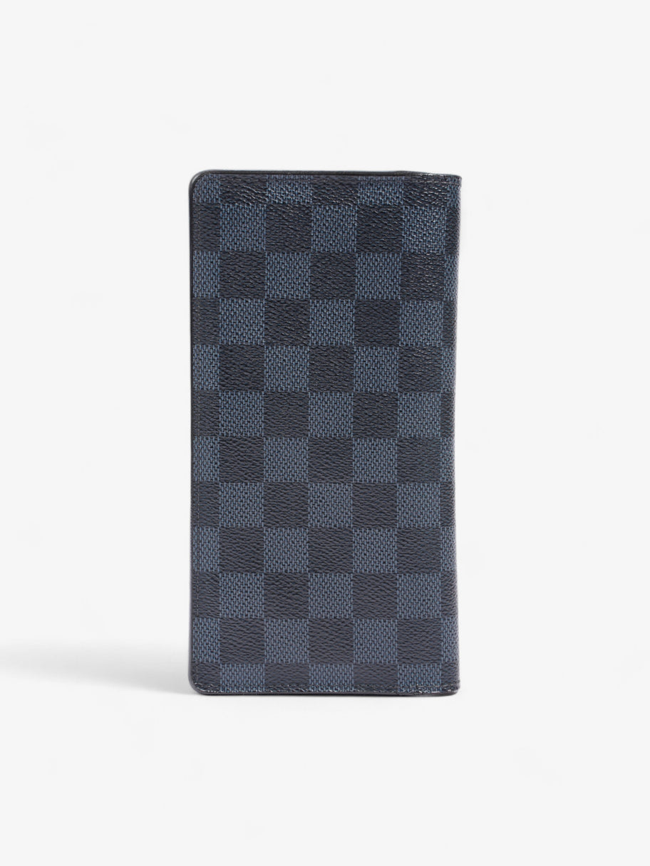 Louis Vuitton Brazza Wallet Damier Cobalt Canvas Image 3