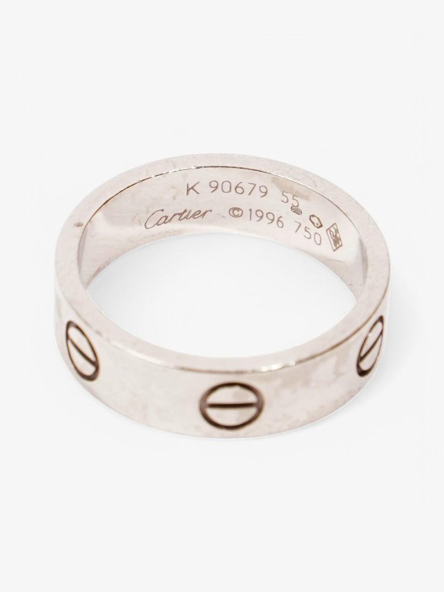 Cartier Love Ring Silver White Gold 55 Image 2